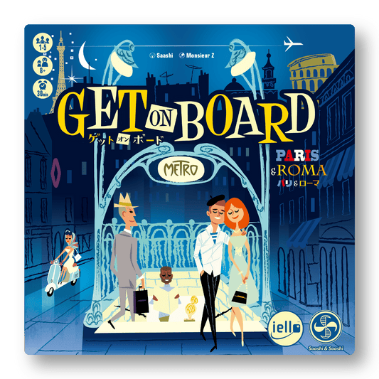 ゲット・オン・ボード:パリ&ローマ 日本語版/GET ON BOARD:Paris & Roma Japanese ver.
